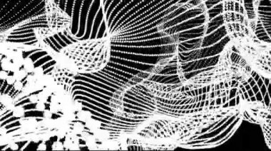 inci net rastgele hareketli bulut soyut animasyon arka plan - yeni dinamik teknoloji hareket renkli video görüntüleri