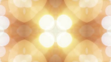 süs geometrik kaleydoskop çiçek hareketli deseni - yeni kalite retro vintage tatil şekli renkli evrensel hareket dinamik animasyon neşeli müzik video görüntüleri