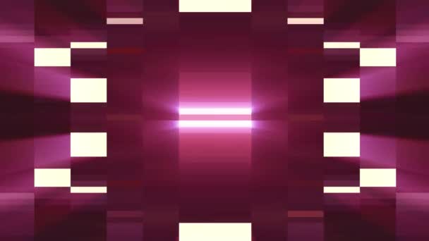 Abstrato pixel bloco movimento animação luz fundo - Nova qualidade universal movimento dinâmico animado retro vintage colorido alegre dança música vídeo metragem — Vídeo de Stock