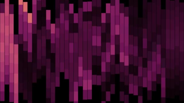 Yumuşak renk dikey blok arka plan animasyon - yeni hareketli soyut kalite tatil evrensel hareket dinamik animasyonlu renkli neşeli dans müzik video görüntüleri — Stok video