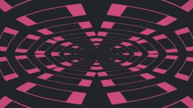 retro oyun tarzı sonsuz tünel uçuş sorunsuz döngü animasyon - yeni nitelik 4k vintage renkli neşeli video görüntüleri