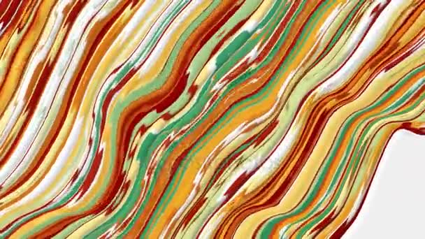 Floving river of christmas caramel candy abstract animation background - nueva celebración de vacaciones de calidad video colorido para niños — Vídeo de stock