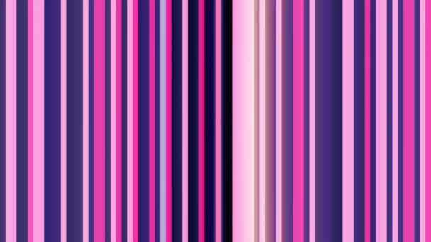 Absztrakt puha színes rózsaszín vonalak csíkos háttér új minőségi egyetemes mozgás dinamikus animációs színes vidám zene video felvétel — Stock videók