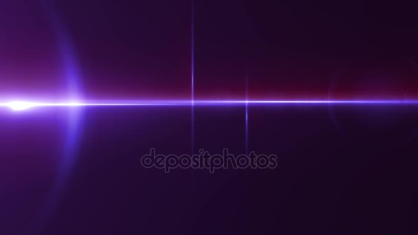Moving lights optical lens flares shiny animation art background - new quality natural lighting lamp rays effect dynamic colorful bright video footage — Stock Video