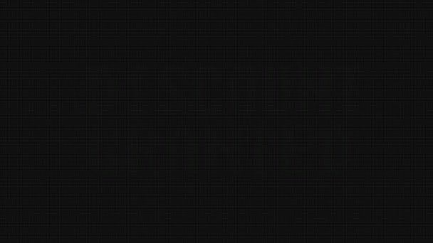 Blikající zelené sleva uděleno slovo text na digitální černý počítač lcd led obrazovky bezešvé smyčka animace - nové kvalitní techology barevné radostné vintage dynamický pohyb video záběry — Stock video