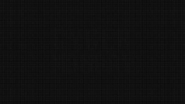デジタル ブラック コンピューター点滅緑サイバー月曜日 word テキスト液晶 led 画面シームレスなループ アニメーション - 新しい品質技術カラフルなうれしそうなビンテージ ダイナミック モーション映像 — ストック動画