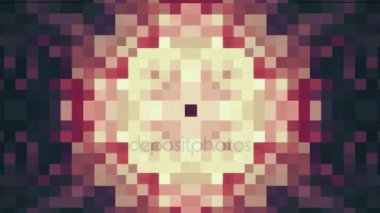 süs geometrik blok kaleydoskop yıldız hareketli desen animasyon sorunsuz döngü yeni kalite retro vintage tatil şekli renkli evrensel hareket dinamik animasyon neşeli dans müzik video görüntüleri