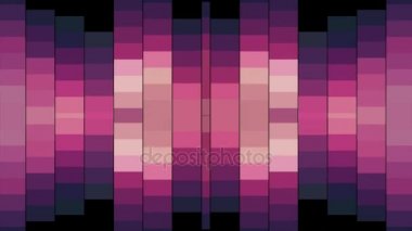 Evrensel hareket dinamik animasyonlu renkli neşeli glamour retro vintage dans müzik video görüntüleri yumuşak pembe renk hareketli dikey piksel blok arka plan animasyon yeni kaliteli tatil