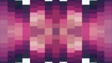 Evrensel hareket dinamik animasyonlu renkli neşeli glamour retro vintage dans müzik video görüntüleri yumuşak pembe renk hareketli dikey piksel blok arka plan animasyon yeni kaliteli tatil