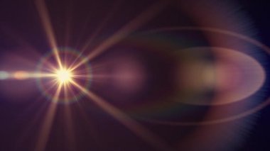Yatay hareketli ışık optik lens arka plan parlak bokeh animasyon sanat fişekleri - yeni kalite doğal aydınlatma lambası etkisi dinamik renkli parlak video görüntüleri ışınları