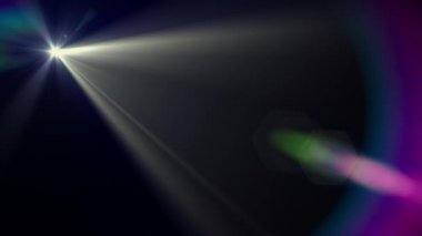 Yatay hareketli ışık optik lens arka plan parlak bokeh animasyon sanat fişekleri - yeni kalite doğal aydınlatma lambası etkisi dinamik renkli parlak video görüntüleri ışınları