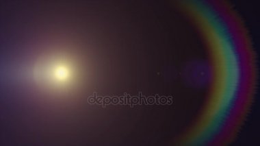 Yatay hareketli ışık optik lens arka plan parlak bokeh animasyon sanat fişekleri - yeni kalite doğal aydınlatma lambası etkisi dinamik renkli parlak video görüntüleri ışınları