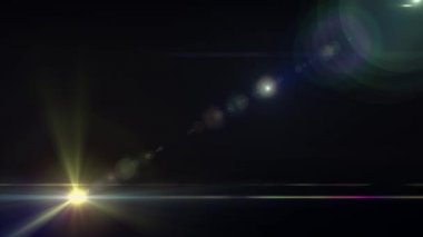 çapraz hareketli ışık optik lens parlak animasyon sanat arka plan döngü yeni kalite doğal aydınlatma lambası ışınları etkisi dinamik renkli parlak video görüntüleri fişekleri