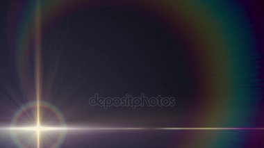 çapraz hareketli ışık optik lens parlak animasyon sanat arka plan döngü yeni kalite doğal aydınlatma lambası ışınları etkisi dinamik renkli parlak video görüntüleri fişekleri