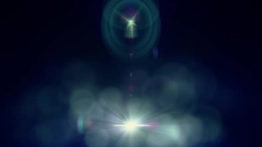 Dikey hareketli ışık optik lens arka plan parlak animasyon sanat fişekleri - yeni kalite doğal aydınlatma lambası etkisi dinamik renkli parlak video görüntüleri ışınları