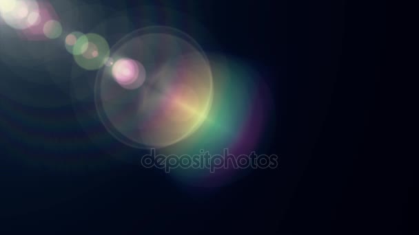 diagonale lumières mobiles lentille optique fusées éclairantes animation brillant art fond boucle nouvelle qualité lumière naturelle lampe rayons effet dynamique coloré lumineux vidéo 