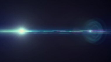 Yatay hareketli ışık optik lens arka plan parlak bokeh animasyon sanat fişekleri - yeni kalite doğal aydınlatma lambası etkisi dinamik renkli parlak video görüntüleri ışınları