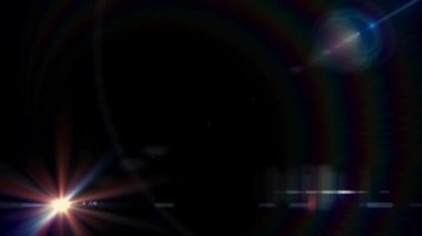 çapraz hareketli ışık optik lens parlak animasyon sanat arka plan döngü yeni kalite doğal aydınlatma lambası ışınları etkisi dinamik renkli parlak video görüntüleri fişekleri
