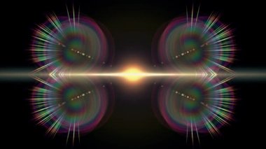 simetrik patlama flaş lambaları optik mercek parlamaları geçiş parlak animasyonsuz döngü sanatsal arka plan yeni kaliteli doğal ışıklandırma lambası dinamik renkli parlak video görüntüsü etkisi