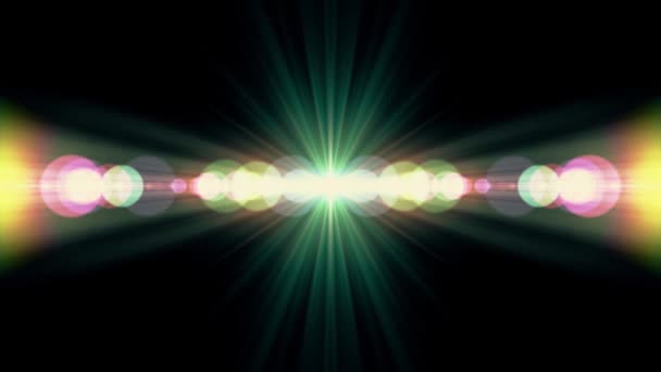 explosion symétrique lumières flash lentille optique fusées éclairantes transition brillante animation boucle sans couture art fond nouvelle qualité lumière naturelle lampe rayons effet dynamique coloré lumineux vidéo 