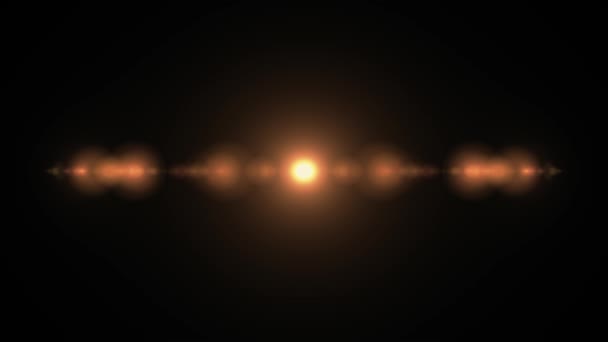 Symmetrische explosie zaklampen optische lens fakkels overgang glanzende animatie naadloze lus kunst achtergrond nieuwe kwaliteit natuurlijke verlichting lamp stralen effect dynamische kleurrijke heldere video beelden — Stockvideo