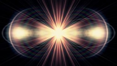 simetrik patlama flaş lambaları optik mercek parlamaları geçiş parlak animasyonsuz döngü sanatsal arka plan yeni kaliteli doğal ışıklandırma lambası dinamik renkli parlak video görüntüsü etkisi