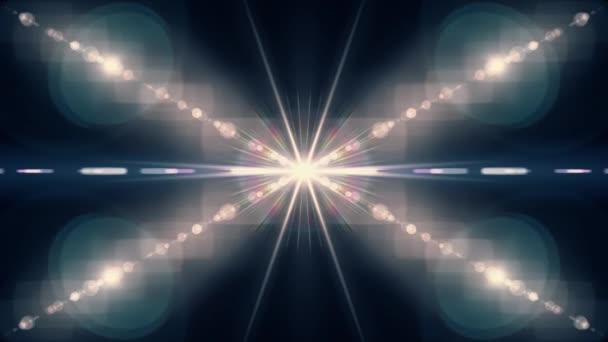 explosion symétrique lumières flash lentille optique fusées éclairantes transition brillante animation boucle sans couture art fond nouvelle qualité lumière naturelle lampe rayons effet dynamique coloré lumineux vidéo 