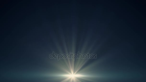 Vertical sun moving lights optical lens flares shiny animation art background - new quality natural lighting lamp rays effect dynamic colorful bright video footage — Stock Video