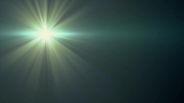 Explosión simétrica flash luces lente óptica bengalas transición brillante animación lazo sin costuras arte fondo nueva calidad iluminación natural lámpara rayos efecto dinámico colorido brillante vídeo — Vídeos de Stock