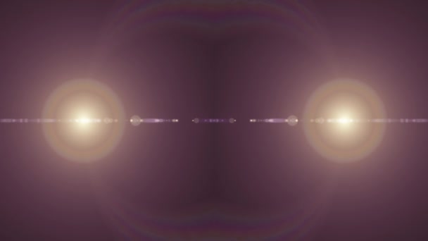 2 별 충돌 폭발 플래시 조명 광학 렌즈 플레어 빛나는 애니메이션 원활한 루프 아트 배경 새로운 품질 자연 조명 램프 광선 효과 동적 다채로운 밝은 영상 — 비디오