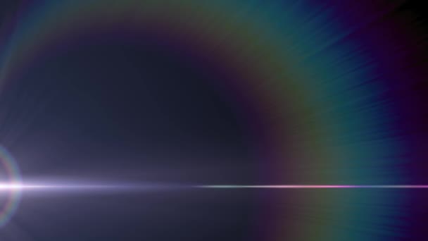 lumières mobiles latérales verticales lentille optique fusées éclairantes animation art fond - nouvelle qualité lumière naturelle lampe rayons effet dynamique coloré lumineux séquences vidéo 