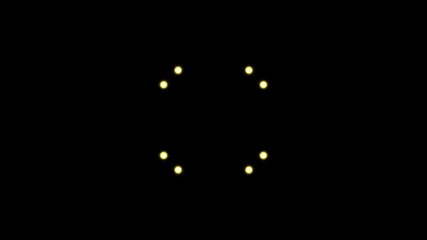 Renkli gökkuşağı patlama flaş desen geçiş bindirme optik objektif mercek parlamaları parlak animasyon sorunsuz döngü sanat arka plan yeni kalite doğal aydınlatma lambası ışınları etkisi dinamik parlak video ışıklar — Stok video