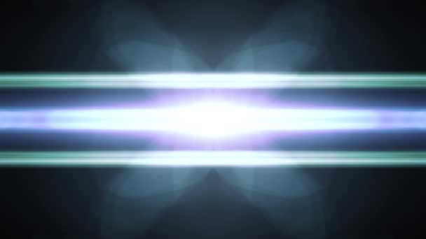 Simétrico explosão flash luzes lente óptica chama transição brilhante animação sem costura loop arte fundo nova qualidade natural iluminação lâmpada raios efeito dinâmico colorido brilhante vídeo footage — Vídeo de Stock