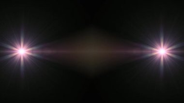 2 Yıldız çarpışma patlama flaş ışıkları optik lens parlak animasyon sorunsuz döngü sanat arka plan yeni kalite doğal aydınlatma lambası ışınları etkisi dinamik renkli parlak video görüntüleri fişekleri