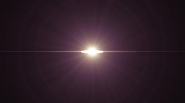 Merkezi titreme yıldız güneş ışıkları optik lens parlak animasyon sanat arka plan döngü yeni kalite doğal aydınlatma lambası ışınları etkisi dinamik renkli parlak video görüntüleri fişekleri