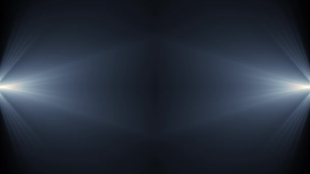 2 étoiles collision explosion flash lumières optique lentille fusées éclairantes animation brillant boucle art fond nouvelle qualité lumière naturelle lampe rayons effet dynamique coloré lumineux vidéo — Video