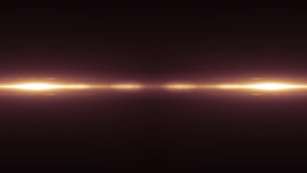 2 stjärnor kollision explosion ficklampor optisk lins nödraketer glänsande animation sömlös loop konst bakgrunden nya kvalitet naturlig belysning lampa strålar effekt dynamiska färgglada ljusa videofilmer — Stockvideo