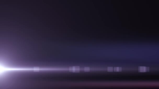 수직 측면 조명 광학 렌즈 이동 섬광 반짝 bokeh 애니메이션 아트 배경-새로운 품질 자연 조명 램프 광선 효과 동적 다채로운 밝은 영상 — 비디오