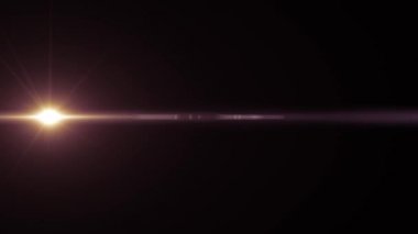 Yatay hareketli ışık optik lens arka plan parlak bokeh animasyon sanat fişekleri - yeni kalite doğal aydınlatma lambası etkisi dinamik renkli parlak video görüntüleri ışınları