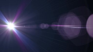 Yatay hareketli ışık optik lens arka plan parlak bokeh animasyon sanat fişekleri - yeni kalite doğal aydınlatma lambası etkisi dinamik renkli parlak video görüntüleri ışınları