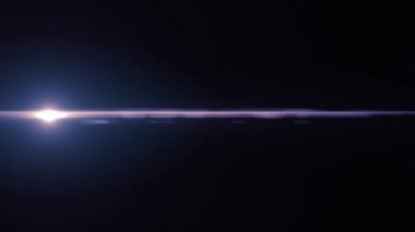 Yatay hareketli ışık optik lens arka plan parlak bokeh animasyon sanat fişekleri - yeni kalite doğal aydınlatma lambası etkisi dinamik renkli parlak video görüntüleri ışınları