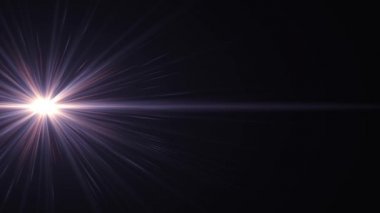 Yatay hareketli ışık optik lens arka plan parlak bokeh animasyon sanat fişekleri - yeni kalite doğal aydınlatma lambası etkisi dinamik renkli parlak video görüntüleri ışınları