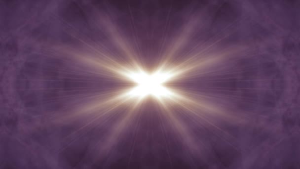 centre scintillant étoile soleil lumières optique lentille fusées éclairantes animation art fond boucle nouvelle qualité lumière naturelle lampe rayons effet dynamique coloré lumineux vidéo 