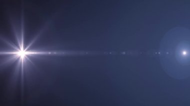 Yatay hareketli ışık optik lens arka plan parlak bokeh animasyon sanat fişekleri - yeni kalite doğal aydınlatma lambası etkisi dinamik renkli parlak video görüntüleri ışınları
