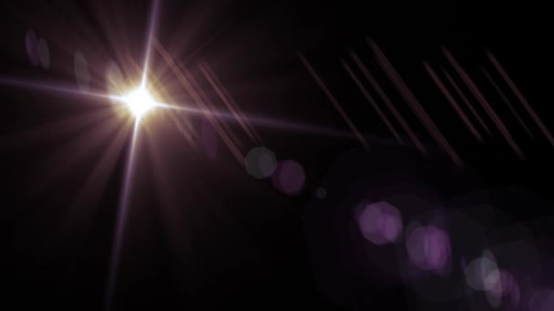 Explosión flash transición superposición luces ópticas lente llamaradas animación brillante lazo sin costuras arte fondo nueva calidad iluminación natural lámpara rayos efecto dinámico colorido brillante vídeo — Vídeos de Stock