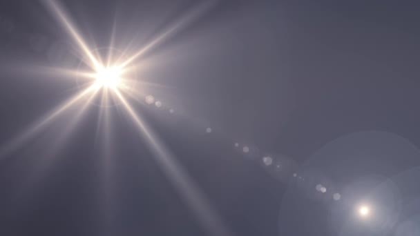 Explosion Flash-Übergang Overlay-Lichter optische Linse Fackeln glänzende Animation nahtlose Schleife Kunst Hintergrund neue Qualität natürliches Licht Lampe Strahlen Effekt dynamische bunte helle Videomaterial — Stockvideo