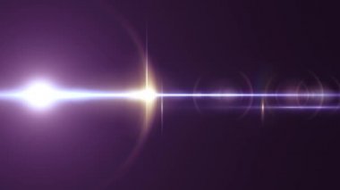 Yatay hareketli ışık optik lens arka plan parlak bokeh animasyon sanat fişekleri - yeni kalite doğal aydınlatma lambası etkisi dinamik renkli parlak video görüntüleri ışınları
