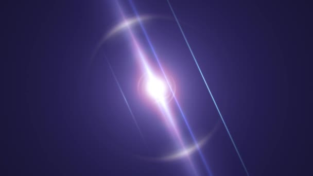 Κέντρο διαστρεβλωμένη περιστρεφόμενο Αστέρι φως οπτικό φακό φωτοβολίδες λαμπερά bokeh animation τέχνης φόντο αδιάλειπτη βρόχο - νέα ποιότητα φυσικού φωτισμού λαμπτήρων ακτίνες εφέ δυναμικής πολύχρωμα φωτεινά βιντεοσκοπημένα στιγμιότυπα — Αρχείο Βίντεο