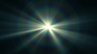 yıldız güneş ışıkları optik objektif flickering Merkezi parlak animasyon sanat arka plan döngü yeni kalite doğal aydınlatma lambası ışınları etkisi dinamik renkli parlak video görüntüleri fişekleri