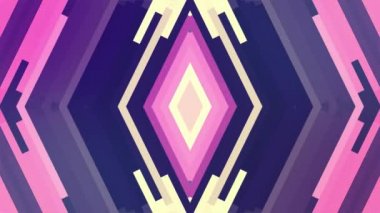 Evrensel hareket dinamik animasyonlu renkli glamour retro vintage dans müzik video görüntüleri yumuşak mor renk hareketli çapraz elmas piksel blok arka plan animasyon yeni kaliteli tatil